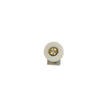 Kinedo - Sachet de 8 roulettes S0545 sur support gris diamètre 24 mm épaisseur 24 mm