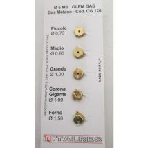 Sachet injecteurs gaz naturel pour cuisiniere Faure