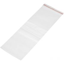 Sachet à fermeture pression avec bande d'inscription 486737 (l x H) 100 mm x 300 mm transparent Polyéthylène 1 pc(s) W68424