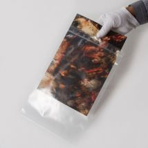 Lot de 100 Sachets plastiques à fermeture zip 200x300mm trà ̈s résistants 90μ