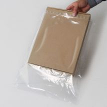 Lot de 500 Sachets plastiques à fermeture zip 350x450mm standard 50μ