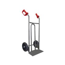 Sackkarre Aus Stahl, 250 Kg Tragkraft - Elastomerräder, Schwarz, Geräuscharm - Dvpo-rsn