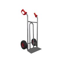 Sackkarre Aus Stahl 250 Kg Tragkraft - Luftbereifte Räder - Dvpo-rg
