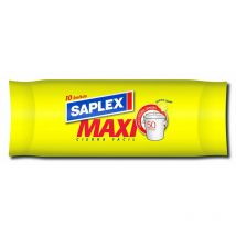 Jardibricodeco - Bolsa basura maxi, limón, blanca, 50lt Saplex 95152