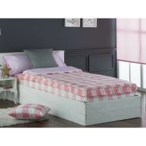 Confecciones Paula - Saco nórdico vichy de Rosa - Con relleno