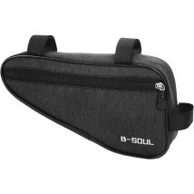 Sacoche Cadre Velo, Sacoche étanche pour trépieds de vélo, Utilisation Cycliste extérieure, Peut contenir téléphone Portable, Outils de réparation,