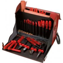 Sacoche d'outils d'électricien, 36 pcs