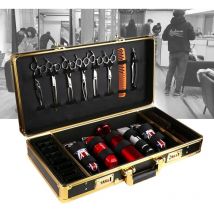 Senderpick - Sacoche de coiffeur portable avec serrure à combinaison Mallette de coiffeur Mallette de voyage Mallette de transport Mallette d'outils