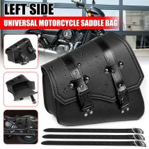 Sacoche De Selle Moto Universel Avec Porte-bouteille Pour Harley Davidson Gauche Jmax