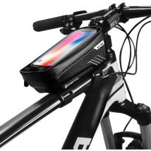 Galozzoit - Sacoche Vélo Téléphone Étanche, Support Téléphone Vélo Cadre avec Ecran Tactile Sensible Bicyclette Guidon Pochette Vélo Guidon du vtt