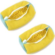 Sacs à Linge pour Chaussures,Sac Lavage Chaussures Machine à Laver Réutilisables,Filet Linge Machine à Laver Chaussures Protéger Chaussures,Shoe