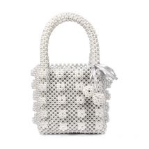 Sacs à main en perles pour femmes Sac à main en perles d'imitation Sac de soirée de mariage