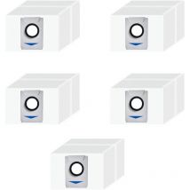 sacs à poussière compatibles avec ECOVACS DEEBOT X1 OMNI DEEBOT T10 T20,T10 Omni, kit de remplacement d'accessoires pour aspirateur jetable de grande
