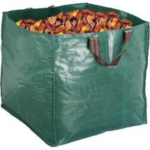Shmshng - Sacs de jardin réutilisables pour jardin, pelouse, piscine, bac collecteur de déchets de jardin de 270 l (65 x 65 x 65 cm)