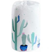 Sacs de rangement cylindriques pour grands vêtements, couverture d'oreiller, couette, sac d'emballage à cordon réutilisable, organisateur de maison