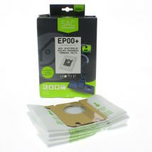 Home Equipement - Sacs microfibres adaptable par 4 HEEP00+ pour Aspirateur dirt devil, electrolux, essentiel b, lazer, philips, tornado , aspirateur