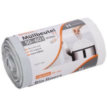 Sacs poubelles avec cordon 50 - 60 litres