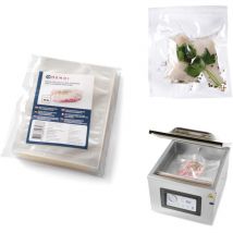 Sacs pour machines de cuisson sous vide et d'emballage sous vide à cloche, 300x400mm, 100 pcs.