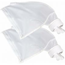 Sac de rechange compatible pour robot de piscine Polaris 280 480, sacs à fermeture éclair en nylon multi-usages (2 pièces)
