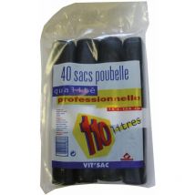 Sac poubelle 110 l h 120 x l 75 cm - 40 microns