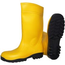 Safety S5-PVC-Sicherheitsstiefel gelb Größe 40
