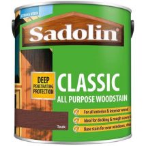 Sadolin - 5028462 Classic Wood Protection Teak 2.5 litre SAD5028462