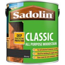 Sadolin - 5012903 Classic Wood Protection Ebony 2.5 litre SAD5012903