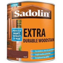 Sadolin - 5028534 Extra Durable Woodstain Teak 1 litre SAD5028534
