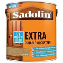 Extra Durable Woodstain Light Oak 2.5 litre SAD5012993 - Sadolin