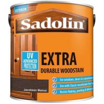 Sadolin - Extra Durable Woodstain Jacobean Walnut 2.5 litre SAD5028540
