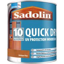Sadolin Quick Dry UV Protection Woodstain - Antique Pine - 2.5L