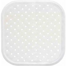 Duschmatte weiß 56 x 56 cm