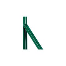 Ferro Bulloni - Saetta Recinzione Plasticata - Sezione Mm 25x25x3,0 H.cm 120- 10 Pezzi