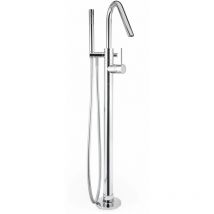 Bodenbademischer mit Duschset Porta&bini Forma 23105 Chrom