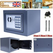 Day Plus - Safe Digital High Security Electronic Key Steel Home Cash Safety Box Fireproof