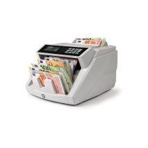 Safescan 2465-S - Compteuse de billets totalisante, compte les billets mixtes en euros, détection en 7 points, certifiée à 100%.