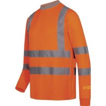 Warnschutz-Langarm-T-Shirt nevio Größe l orange