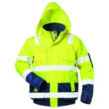 Safestyle - Warnpilotenjacke Axel,Gr.L,gelb/blau