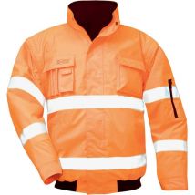 Warnpilotenjacke Tom, Gr. 3XL, orange - Safestyle