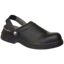 FW82 sb ae wru Scarpe da lavoro, Unisex - Adulto, src, Nero (Nero Bkgr), 38 eu (5 uk) - Portwest