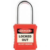 Matlock - Safety Lockout Red Key Padlock - 20mm