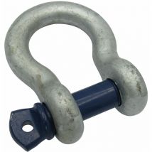 Securefix Direct - Safety Pin Bow Shackle 85 Ton (Lifting Galvanised Large 85000KG)