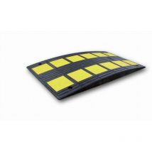 Viso - Safety Verlangsamungskissen - schwarz und gelb - 900 x 500 x 50 mm - 25/30 km - SAFETY50JU