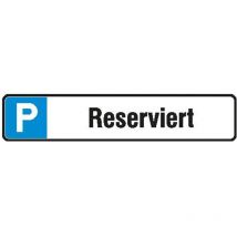 Format - Parkplatzschild Alu B520xH110 mm, Reserviert