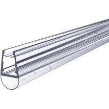Ersatzdichtung Wasserabweiser Duschdichtung Schwallschutz Duschkabine Bad 7-8mm Glas 100cm - S'Afielina