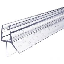 S'afielina - Ersatzdichtung Wasserabweiser Duschdichtung Schwallschutz Duschkabine Bad 4-6mm Glas 60cm