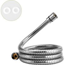 S'afielina - Shower Head Hose, 1.50m Replacement Stainless Steel Hand Held Shower Hose