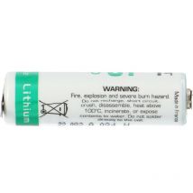 Lithium 3,6V Batterie LS14500-2PF aa - pin +/- - Saft