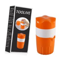 Komiro - Saftpresse • Zitruspresse für frische Obst- & Gemüsesäfte • Entsafter mit Saftbehälter • Orangenpresse & Zitronenpresse manuell • Handpresse