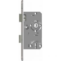 Einstemmschloss 1 207000 bb,dm 55,Stulp 235x20x3mm,rechts, silber lackiert - SAG